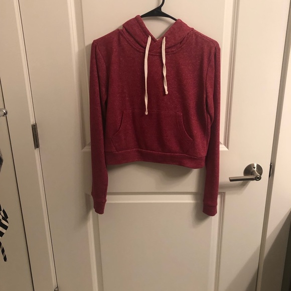 Crop top hoodie - Picture 1 of 3